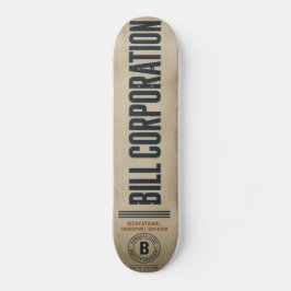 Bill Corporation Fritids Transport Division Mini Skateboard Bräda 18,5 Cm