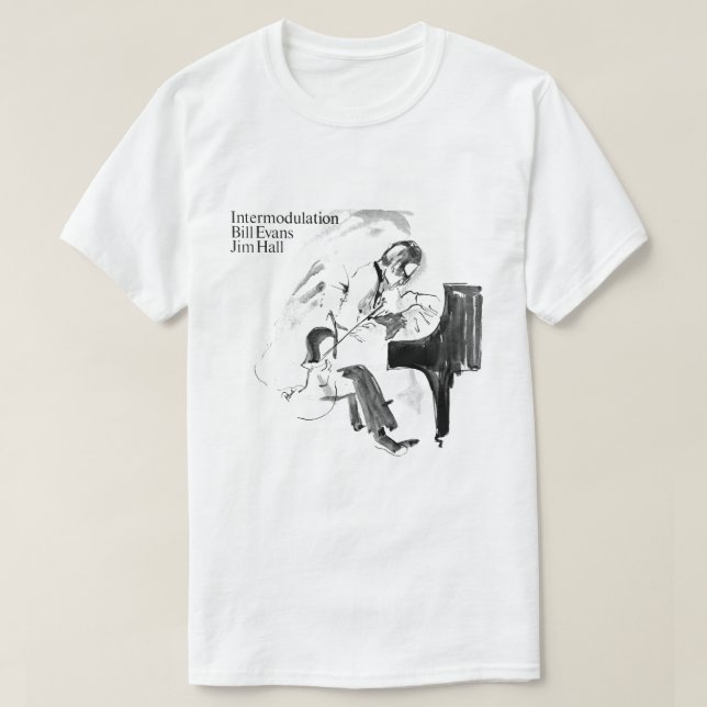 Bill Evans / Jim Hall Intermodulation T Shirt (Design framsida)