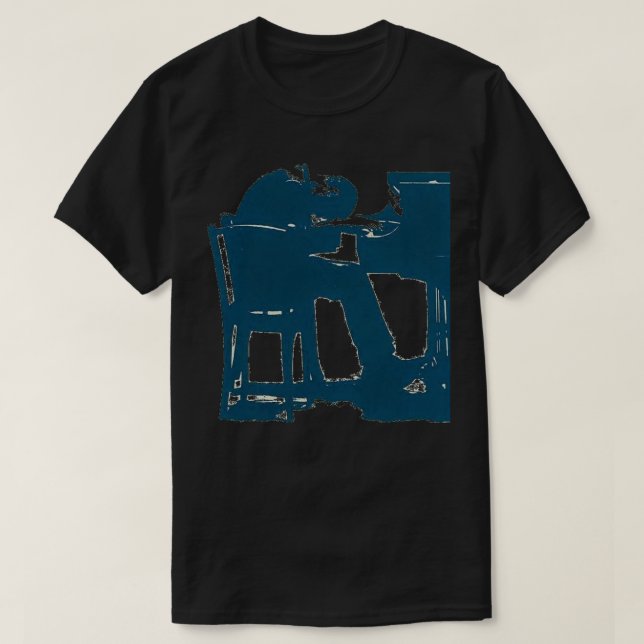 Bill Evans på sin Piano Essential T-Shirt (Design framsida)