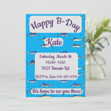 Bill Fish Grattis på födelsedagen