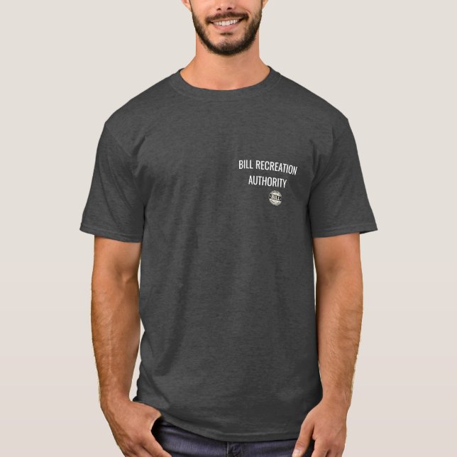 Bill Fritidsmyndighet – Standardutgåva Serie  T Shirt (Framsida)