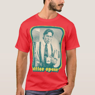 Bill Lumbergh Office Space Aesthetic 90s Fläkt Des T Shirt