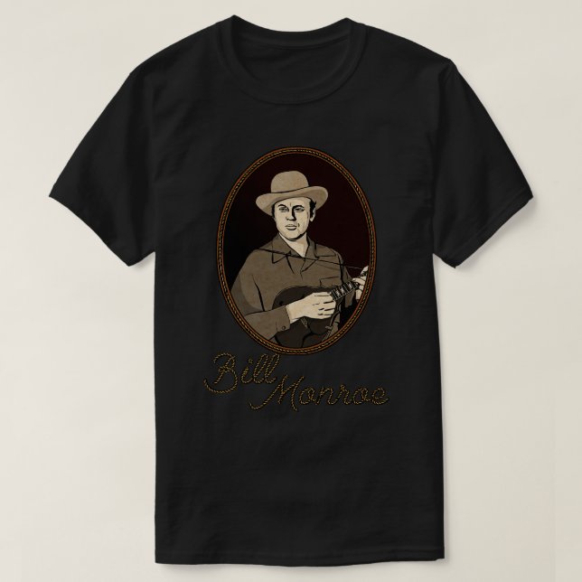 Bill Monroe T Shirt (Design framsida)