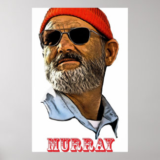 Bill murray christmas poster