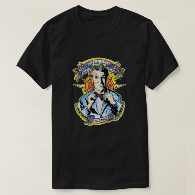 Bill Nye the Science Guy Essential T Shirt (Design framsida)