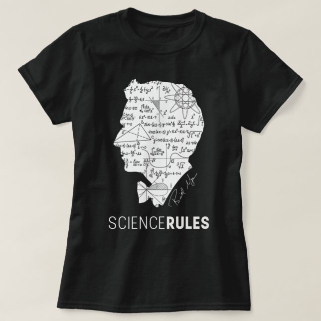 Bill Nye The Science Guy Science Regler T Shirt (Design framsida)