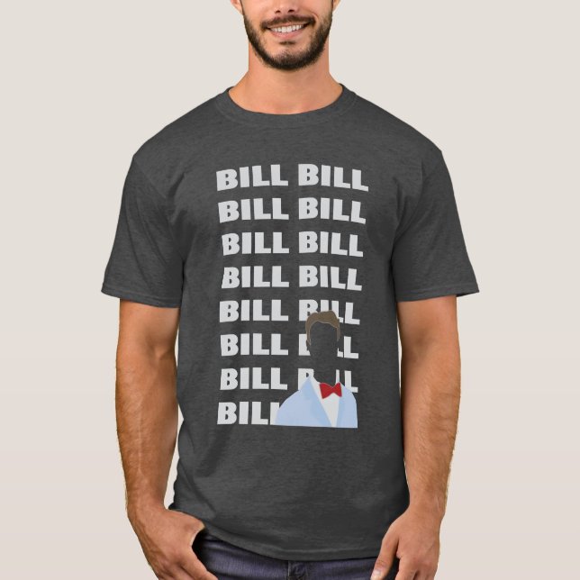 Bill Nye vetenskapsmannen kille T Shirt (Framsida)