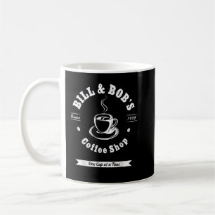 Bill och Bob's Coffee Shop AA Recovery Kaffemugg