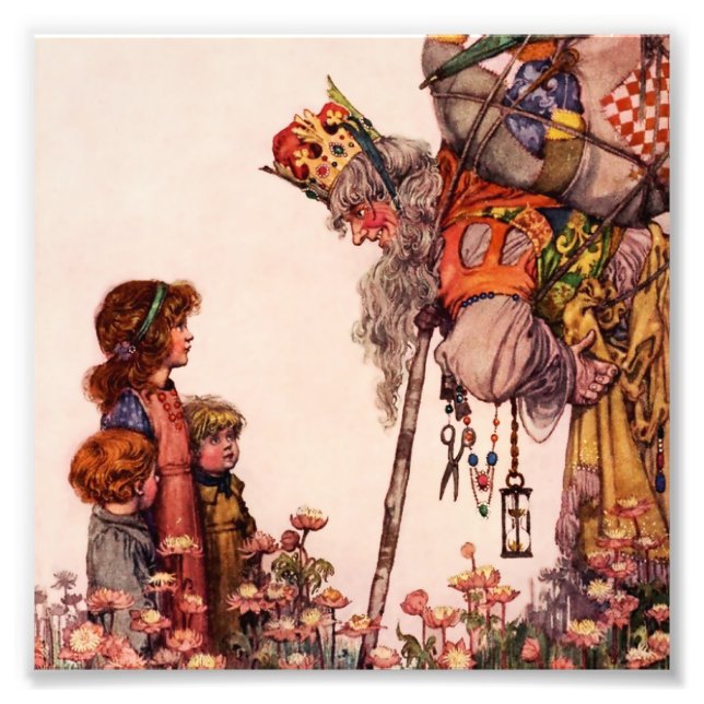 "Bill the Minder" av W Heath Robinson Fototryck (Framsidan)