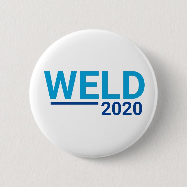Bill Weld 2020 Knapp (Framsida)
