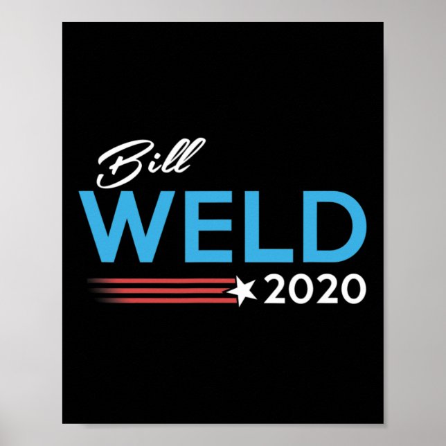 Bill Weld för president besegra Trump  Poster (Framsidan)