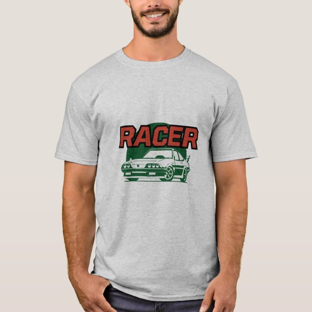 billackrare herr t-shirt (Framsida)