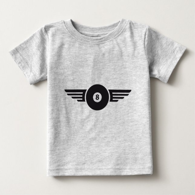 Billard 8 t-shirt (Framsida)