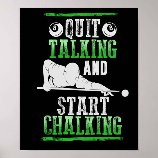 Billard Stil Poster (Framsidan)