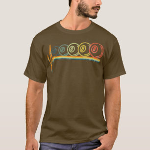 Billards Bassäng Åtta 8 pulsslag T Shirt