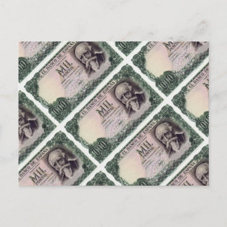Billete 1 000 Ptas. Vykort