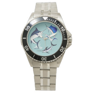 Billfish: Marlins, Sailfish och Swordfish Armbandsur