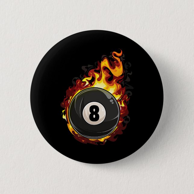 Billiard 8 Boll Player Bassäng Billiards Snooker C Knapp (Framsida)