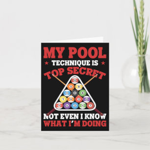 Billiard är roligt att min Bassäng-teknik är topph Kort