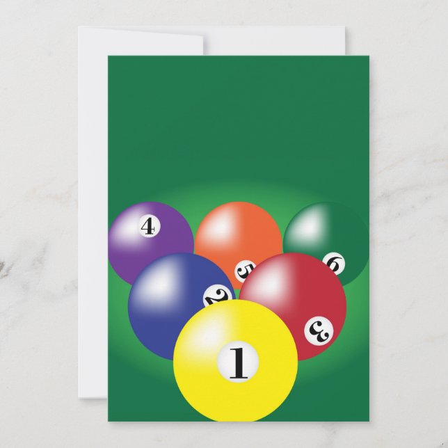 Billiard Background (Framsida)