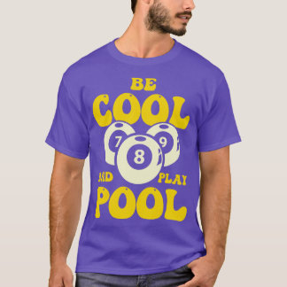 Billiard Bassäng Billard Snooker Klubb 2 T Shirt