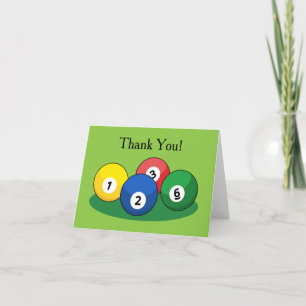 Billiard Bassäng Snooker Bollar personalize Tack Kort