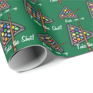 Billiard/Bassäng-spel Presentpapper