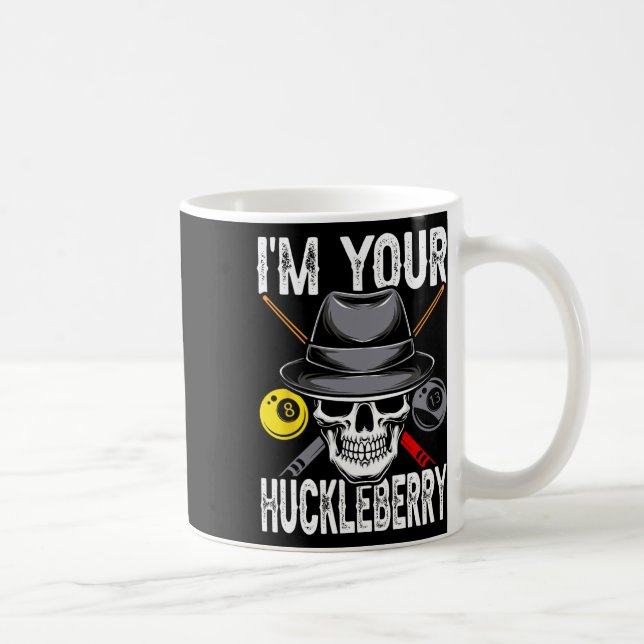 Billiard Billiards Bassäng är din huckleberry-funn Kaffemugg (Höger)
