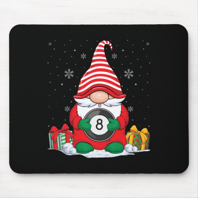 Billiard Boll jul Gnomes Cute Billiard Boll Musmatta (Framsidan)