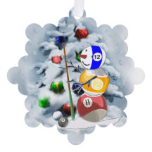 Billiard Boll Snögubbe jul jul