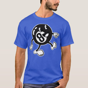 Billiard Boll toon 8 Boll T Shirt