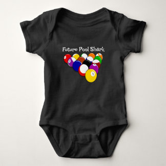 Billiard Bollar Design Baby Bodykostym T Shirt