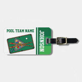 Billiard Bollar 🎱 och Bassäng Stick Bagagebricka