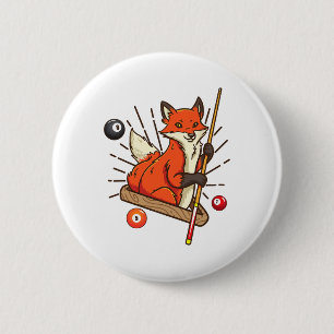 Billiard Fox Hustler Bassäng Shirts Girls Snooker Knapp