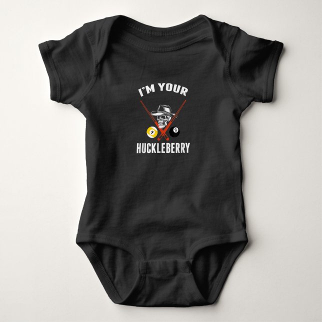 Billiard Gift Billiards Bassäng är din huckleberry T Shirt (Framsida)