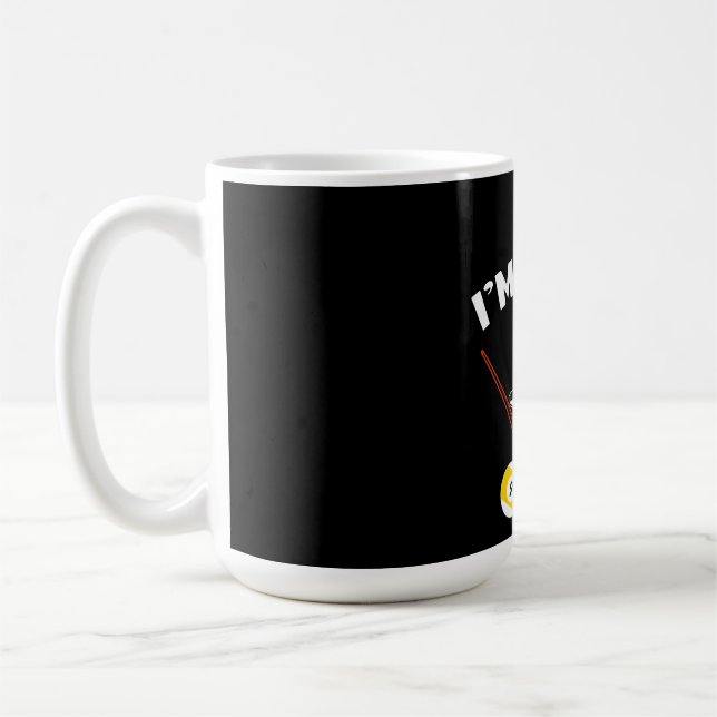 Billiard Gift Billiards Bassäng är ditt huckleberr Kaffemugg (Vänster)