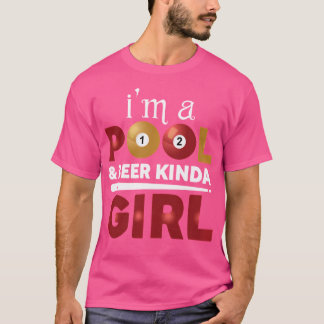 Billiard Girl Bassäng Billards Snooker Women T Shirt