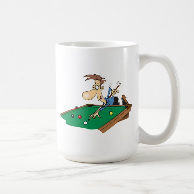 Billiard Koppen Kaffemugg (Höger)