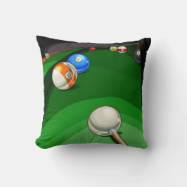 Billiard Lounge Pillow Kudde