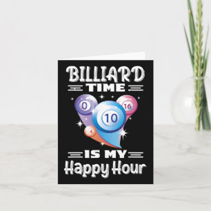 Billiard Lycklig-timme med miljard Kort