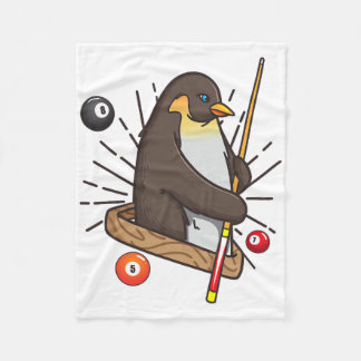 Billiard Penguin Hustler Bassäng Shirts Girls Snoo Fleecefilt