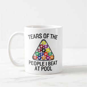 Billiard Poolspelare Mugg