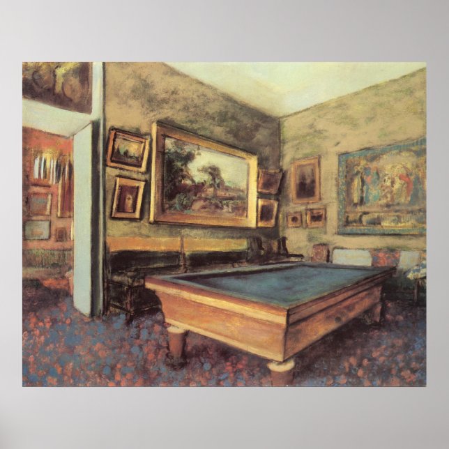 Billiard Room Poster (Framsidan)