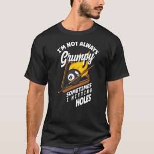 Billiard Snooker Bassäng Player som träffar Hål T Shirt