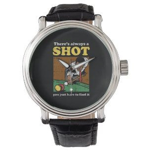 Billiard Snooker Retro Armbandsur