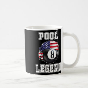 Billiard Team 8 Ll Bassäng-spelarpresenter för Bas Kaffemugg