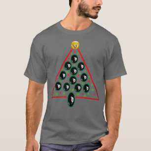 Billiard Träd T Shirt