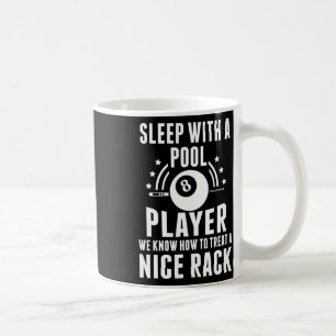 Billiard-viloläge med en Bassäng-spelare, fina mil Kaffemugg