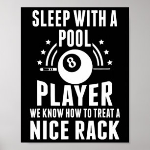 Billiard-viloläge med en Bassäng-spelare, fina mil Poster