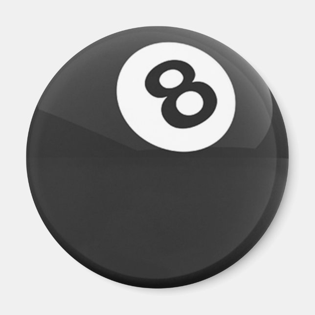 Billiardboll Magnet (Framsidan)